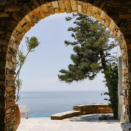 Vakantiehuis Maison Simone With Private Heated Infinity Pool & Spectacular Sea View Agios Sostis (Tinos)