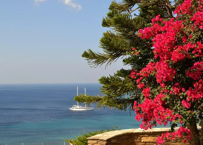 Hébergement de vacances Maison Simone With Private Heated Infinity Pool & Spectacular Sea View Agios Sostis (Tinos)