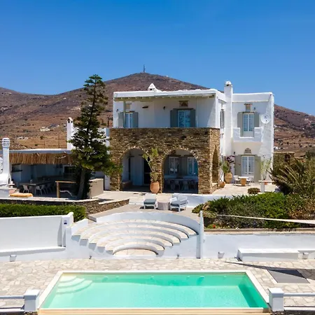 Maison Simone With Private Heated Infinity Pool & Spectacular Sea View * 艾西奥斯索蒂斯