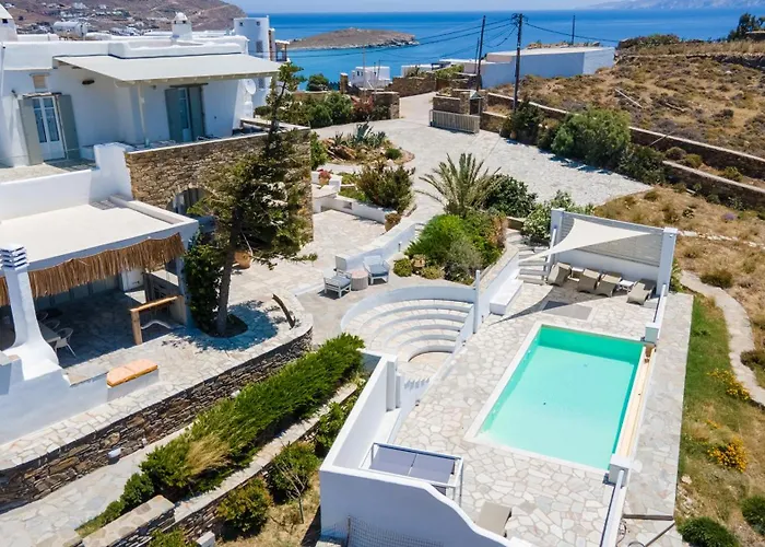 度假居 Maison Simone With Private Heated Infinity Pool & Spectacular Sea View