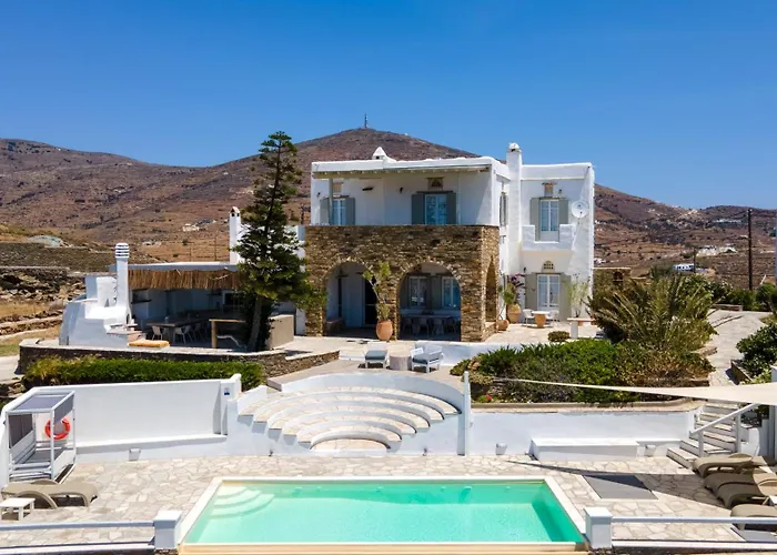 Maison Simone With Private Heated Infinity Pool & Spectacular Sea View * 艾西奥斯索蒂斯