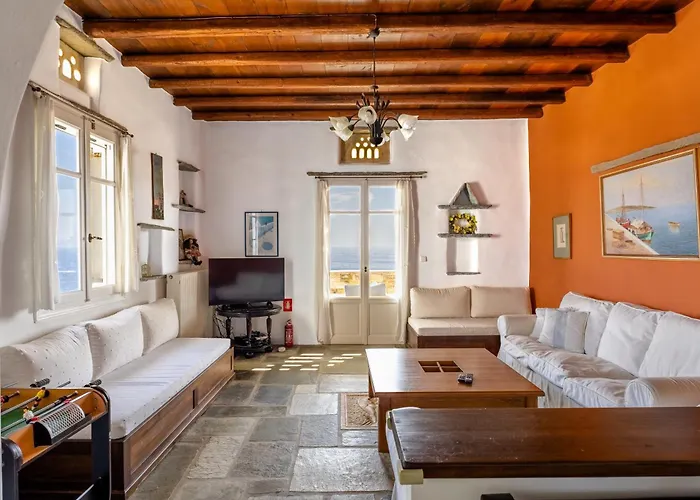 Maison Simone With Private Heated Infinity Pool & Spectacular Sea View Сasa de vacaciones Agios Sostis (Tinos)